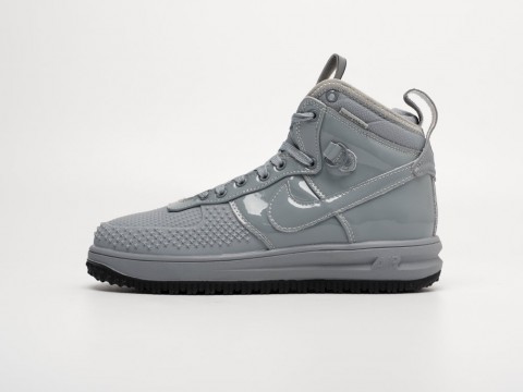 Nike Lunar Force 1 Duckboot Grey / Black артикул 31342