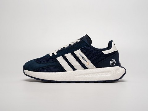 Adidas Retropy E5 Navy Blue / White артикул 31412 Adidas Retropy E5 Navy Blue / White артикул 31412
