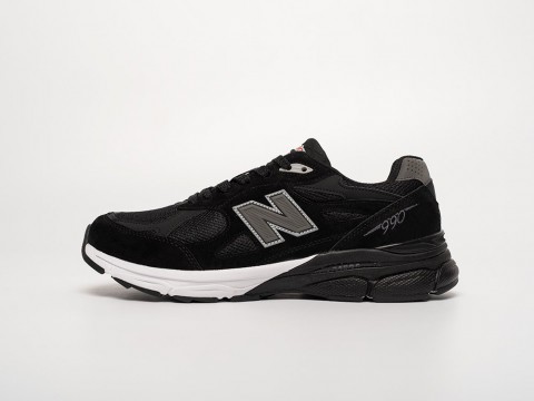 Мужские кроссовки New Balance x Bodega x 990v3 черные