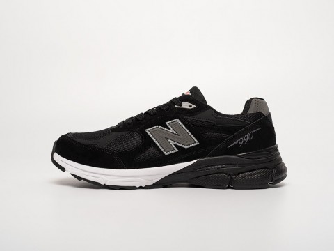 Мужские кроссовки New Balance x Bodega x 990v3 черные Мужские кроссовки New Balance x Bodega x 990v3 черные