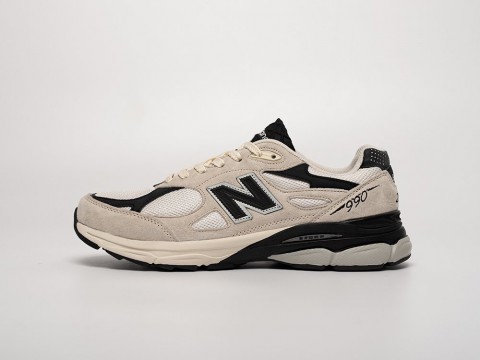 Мужские кроссовки New Balance x Bodega x 990v3 белые Мужские кроссовки New Balance x Bodega x 990v3 белые