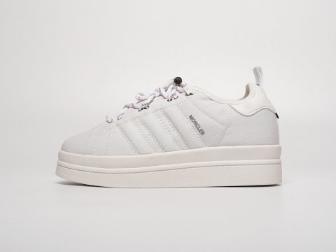 Adidas Moncler x Campus WMNS белые текстиль женские (36-40) Adidas Moncler x Campus WMNS белые текстиль женские (36-40)
