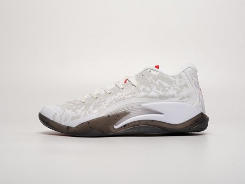 Nike Jordan Zion 3 Fresh Paint белые текстиль мужские (40-45)
