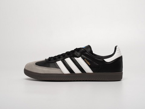Adidas Samba OG Black / White / Grey артикул 31539