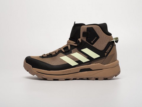 Мужские кроссовки Adidas Terrex Skychaser Tech Mid GTX коричневые Мужские кроссовки Adidas Terrex Skychaser Tech Mid GTX коричневые