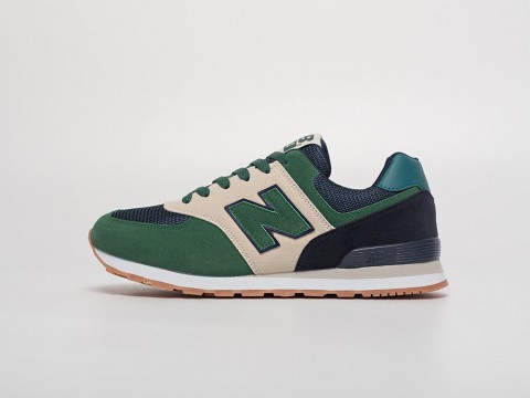 Женские кроссовки New Balance 574 WMNS зеленые Женские кроссовки New Balance 574 WMNS зеленые