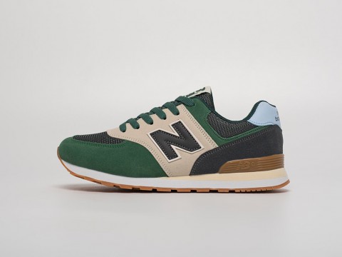 Женские кроссовки New Balance 574 WMNS зеленые Женские кроссовки New Balance 574 WMNS зеленые