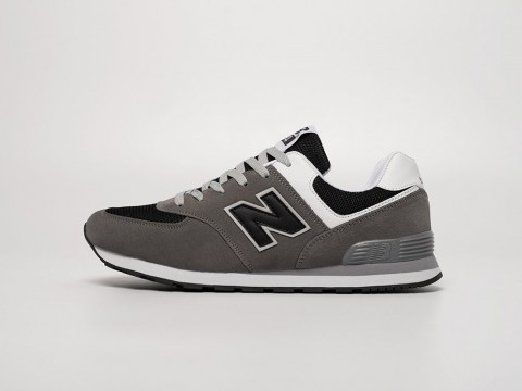 New Balance 574 Grey / Black / White
