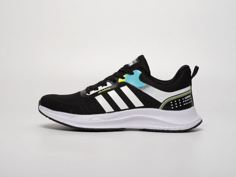 Adidas Runfalcon 2.0 Black / White / Blue артикул 31723 Adidas Runfalcon 2.0 Black / White / Blue артикул 31723