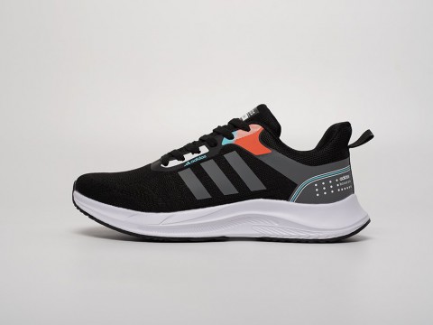 Adidas Runfalcon 2.0 Black / Grey / Orange артикул 31724 Adidas Runfalcon 2.0 Black / Grey / Orange артикул 31724