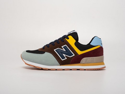 Мужские кроссовки New Balance 574 разноцветные Мужские кроссовки New Balance 574 разноцветные