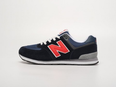 Мужские кроссовки New Balance 574 синие Мужские кроссовки New Balance 574 синие