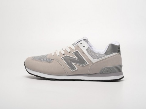 New Balance 574 Grey / White