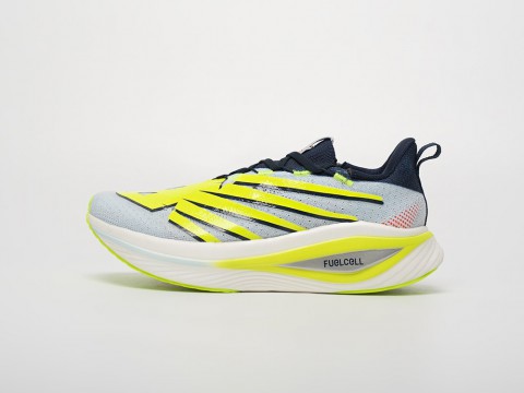 New Balance FuelCell SC Elite v3 Yellow / Grey / Navy Blue