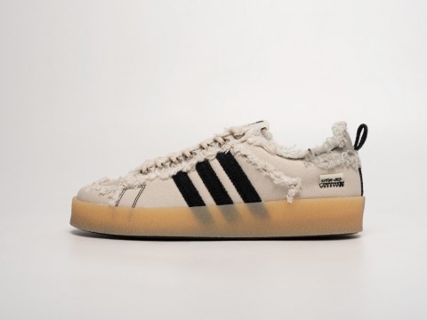 Adidas Song For The Mute x Campus 80 белые текстиль мужские (40-45)