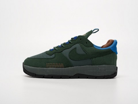 Мужские кроссовки Nike Air Force 1 Wild зеленые