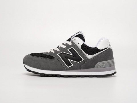 New Balance 574 Grey / Black / White