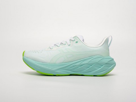 Женские кроссовки Asics Novablast 4 WMNS белые Женские кроссовки Asics Novablast 4 WMNS белые
