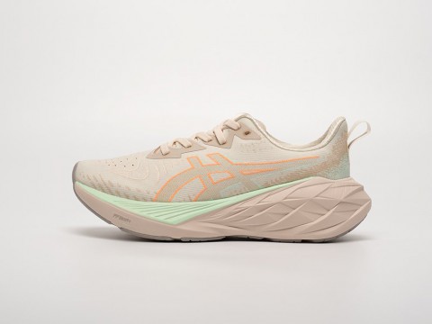 Женские кроссовки Asics Novablast 4 WMNS бежевые Женские кроссовки Asics Novablast 4 WMNS бежевые