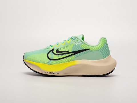 Nike Zoom Fly 5 WMNS Green / Black / Yellow артикул 32414