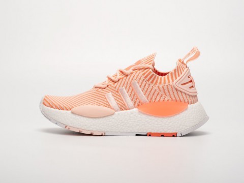 Adidas NMD W1 WMNS Orange / White артикул 32430