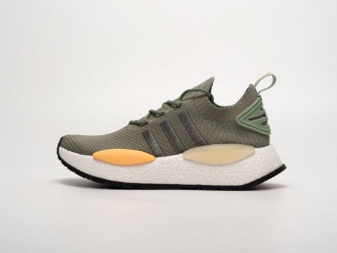 Мужские кроссовки Adidas NMD W1 зеленые Мужские кроссовки Adidas NMD W1 зеленые