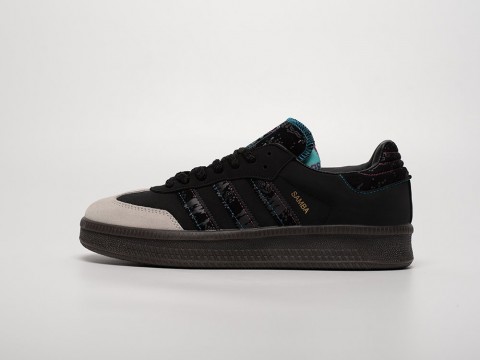 Adidas x Feifei Ruan x Samba XLG Black / Grey / Green артикул 32442