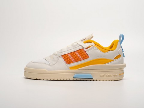 Adidas Forum Mod Low White / Orange / Yellow артикул 32444