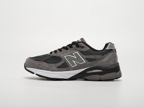Мужские кроссовки New Balance 990v3 серые Мужские кроссовки New Balance 990v3 серые