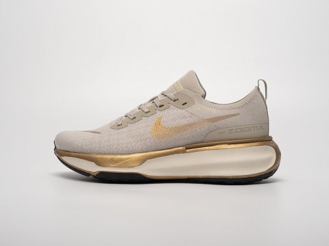 Мужские кроссовки Nike ZoomX Invincible Run Flyknit 3 серые Мужские кроссовки Nike ZoomX Invincible Run Flyknit 3 серые