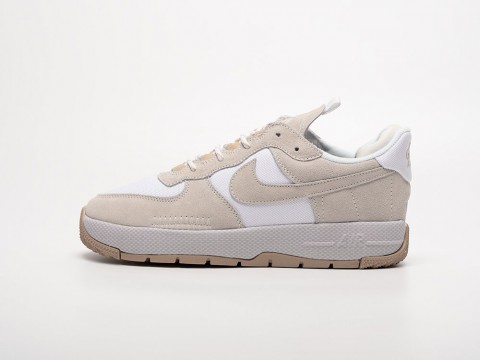 Nike Air Force 1 Wild белые замша мужские (40-45) Nike Air Force 1 Wild белые замша мужские (40-45)