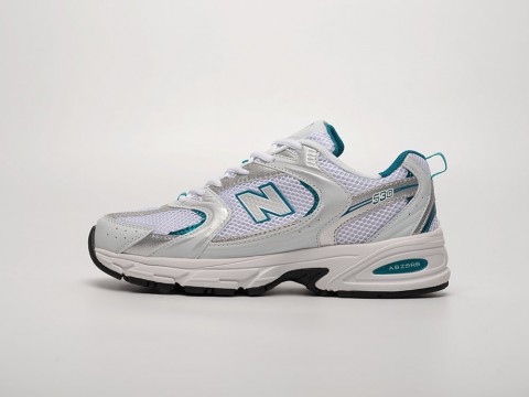 New Balance 530 White / Aqua Blue