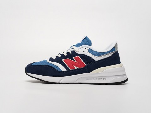 New Balance 997R Navy Blue / Red / Blue артикул 32477