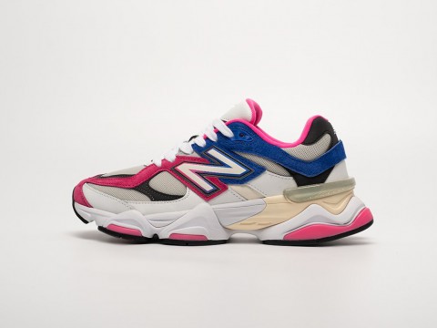 New Balance 9060 WMNS White / Pink / Royal Blue