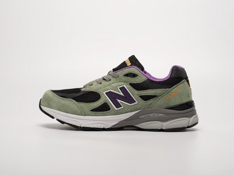 Женские кроссовки New Balance 990v3 WMNS зеленые Женские кроссовки New Balance 990v3 WMNS зеленые