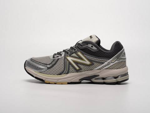 New Balance 860v2 Grey / Black / Silver артикул 32500