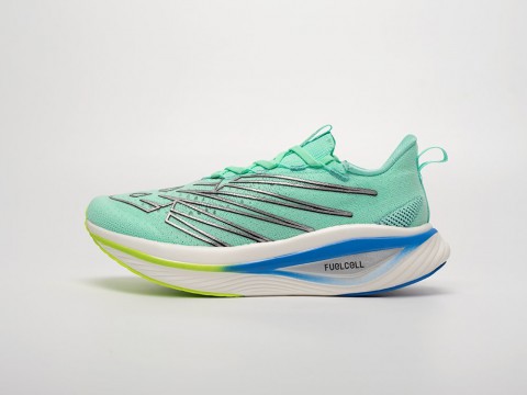 Мужские кроссовки New Balance FuelCell SC Elite v3 зеленые Мужские кроссовки New Balance FuelCell SC Elite v3 зеленые
