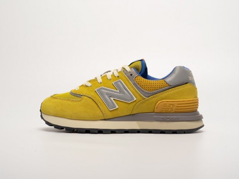 New Balance 574 Legacy Yellow / Grey / Blue артикул 32534