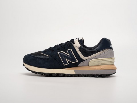 New Balance 574 Legacy Navy Blue / Black / Grey