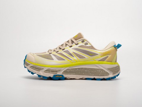 Мужские кроссовки Hoka Mafate Speed 2 бежевые Мужские кроссовки Hoka Mafate Speed 2 бежевые