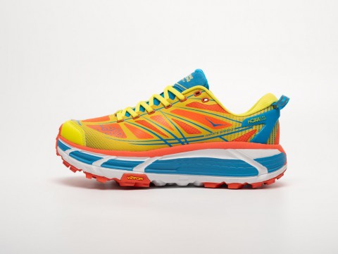 Hoka Mafate Speed 2 Orange / Yellow / Blue артикул 32556