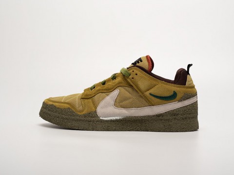 Nike x CPFM x Dunk Low Green / Brown / Beige артикул 32570