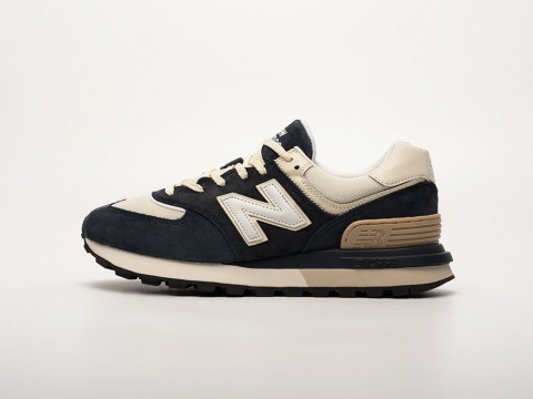 New Balance 574 Legacy Navy Blue / White артикул 32600