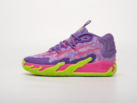Мужские кроссовки Puma MB.03 Toxic фиолетовые Мужские кроссовки Puma MB.03 Toxic фиолетовые