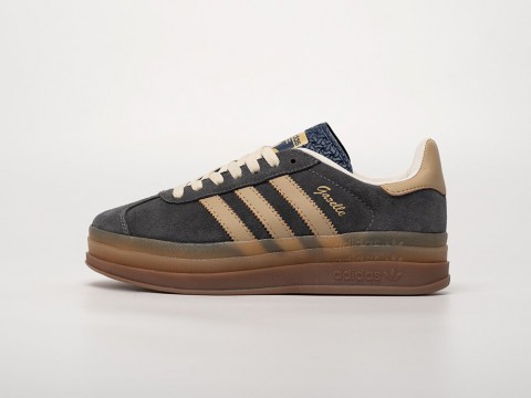 Adidas Gazelle Bold WMNS серые замша женские (36-40)