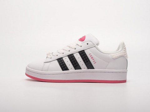 Женские кроссовки Adidas x LEGO x Campus WMNS белые Женские кроссовки Adidas x LEGO x Campus WMNS белые