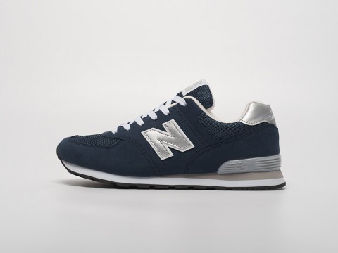 Мужские кроссовки New Balance 574 синие Мужские кроссовки New Balance 574 синие