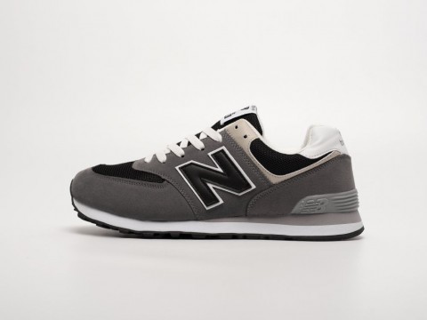 New Balance 574 Grey / Black / Beige