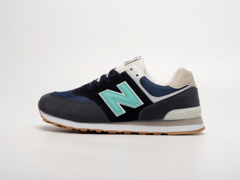 Мужские кроссовки New Balance 574 синие Мужские кроссовки New Balance 574 синие