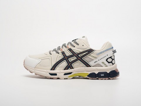 Asics Gel Kahana 8 White / Navy Blue